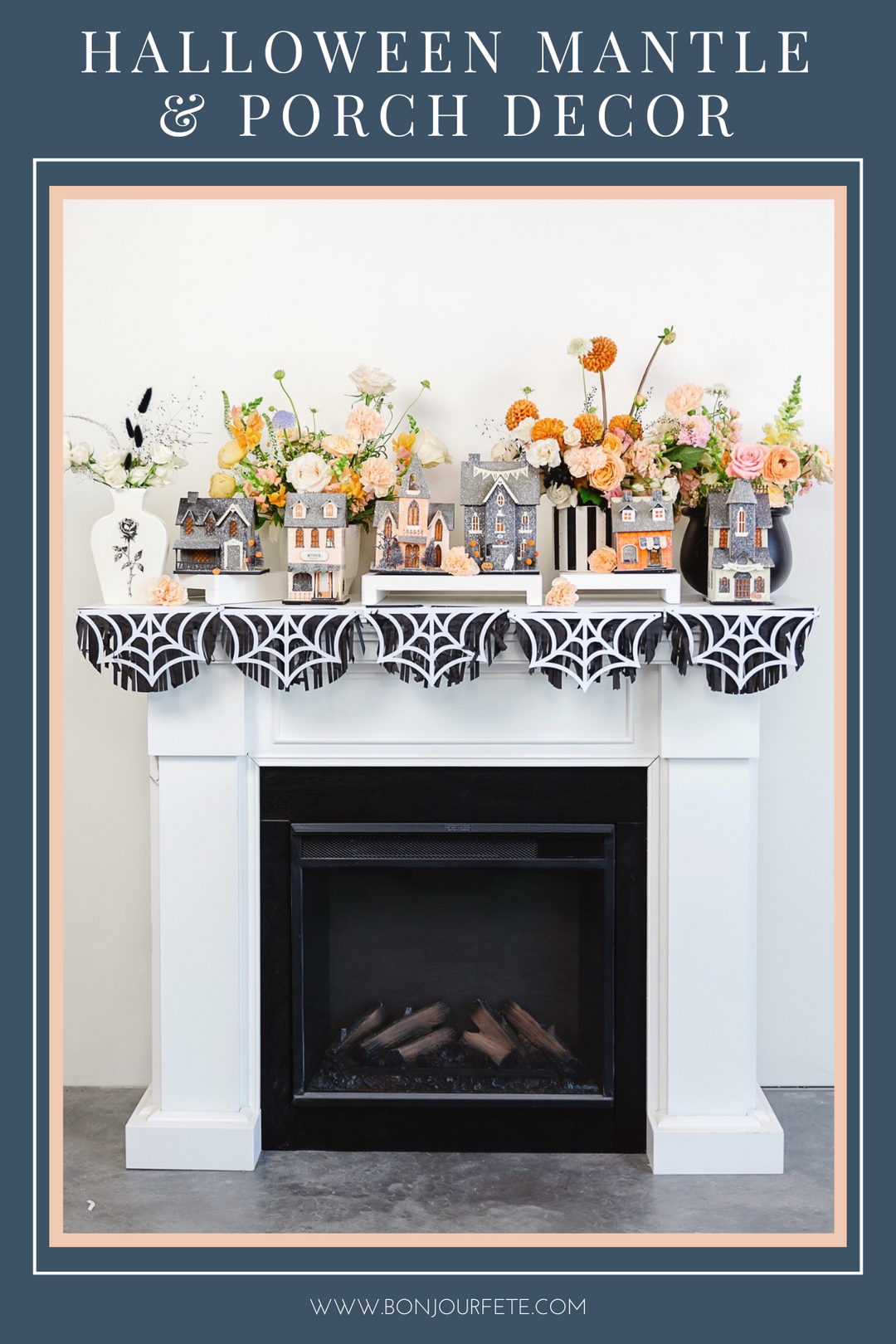 BEST HALLOWEEN MANTLE & HALLOWEEN FRONT PORCH DECOR IDEAS