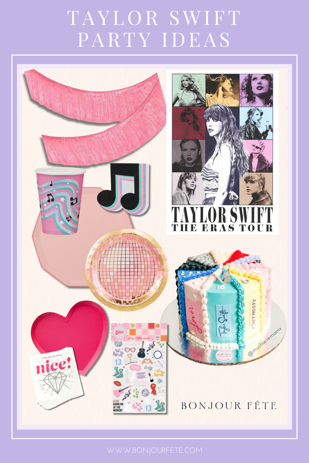 TAYLOR SWIFT PARTY IDEAS FOR EVERY ERA