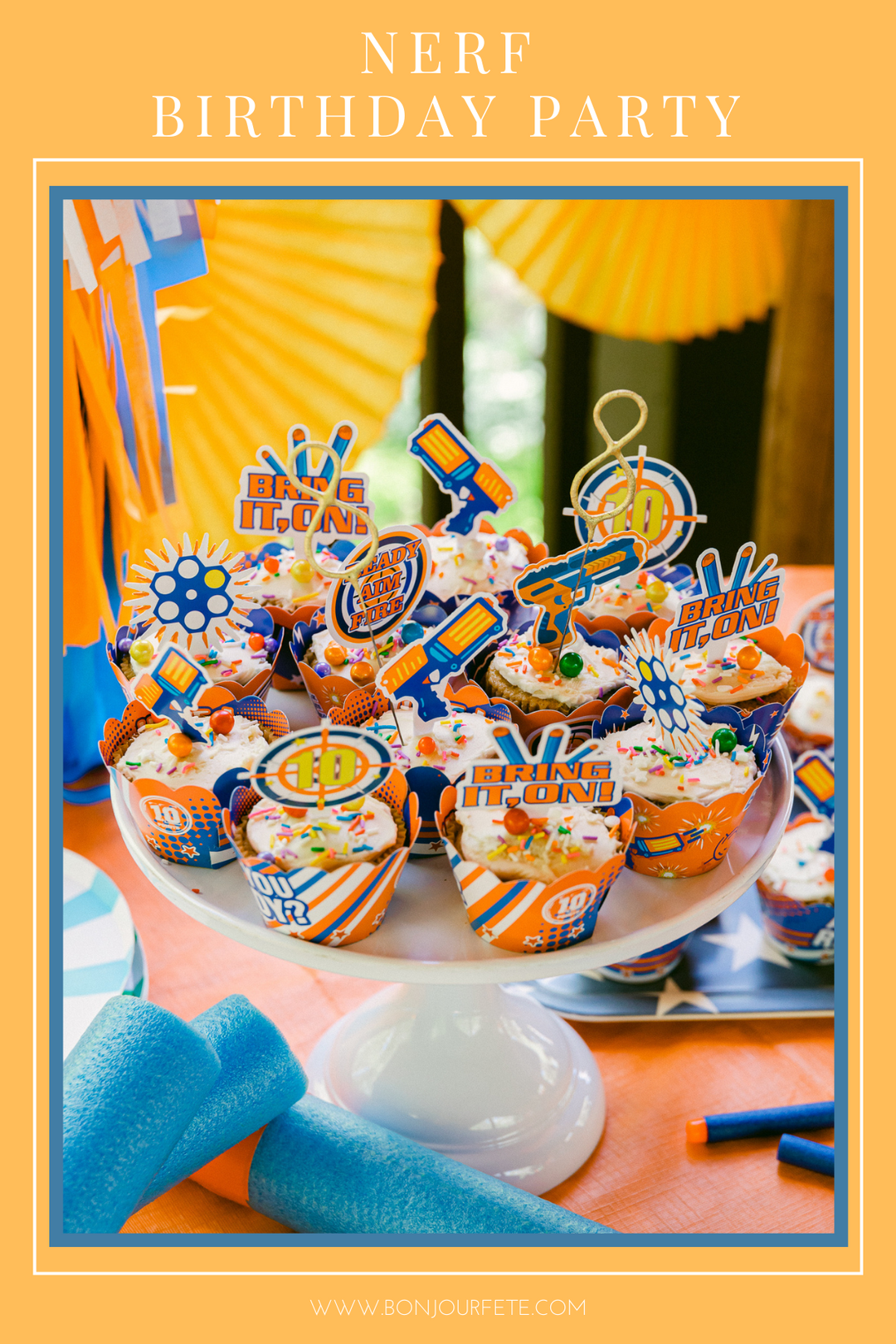 NERF BIRTHDAY PARTY IDEAS FOR THE BEST BATTLE-THEMED BASH