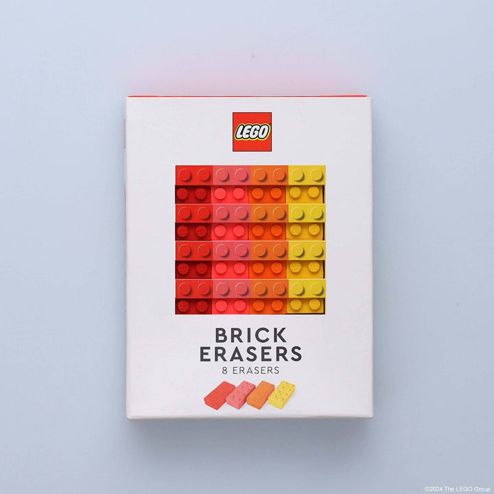 LEGO Brick Erasers (Multicolor) Chronicle Books LEGO Brick Erasers (Multicolor) Bonjour Fete - Party Supplies