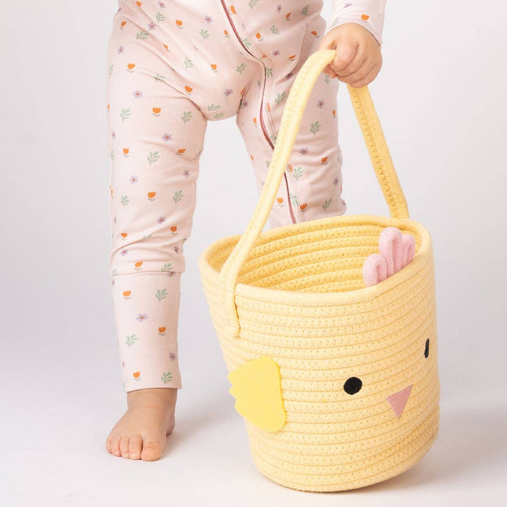 Rope Chick Easter Basket Bonjour Fete Party Supplies Easter Basket & Egg Hunt