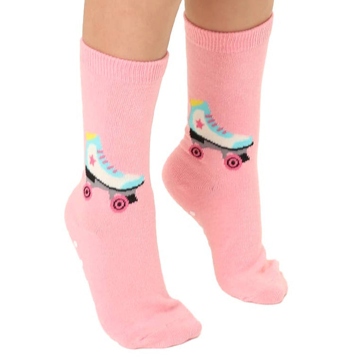 3D Packaged Crew Socks - Kids - Roller Skate - Pink Living Royal 3D Packaged Crew Socks - Kids - Roller Skate - Pink Bonjour Fete - Party Supplies