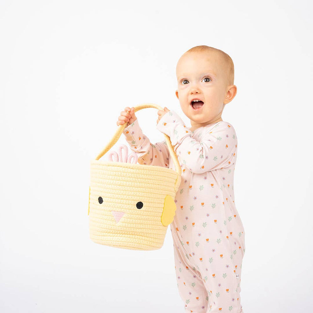 Rope Chick Easter Basket Bonjour Fete Party Supplies Easter Basket & Egg Hunt