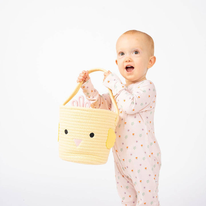 Rope Chick Easter Basket Bonjour Fete Party Supplies Easter Basket & Egg Hunt