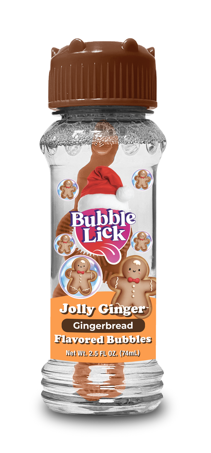 BubbleLick Holiday Edition Flavored Bubbles, Christmas Toysmith BubbleLick Holiday Edition Flavored Bubbles, Christmas Bonjour Fete - Party Supplies