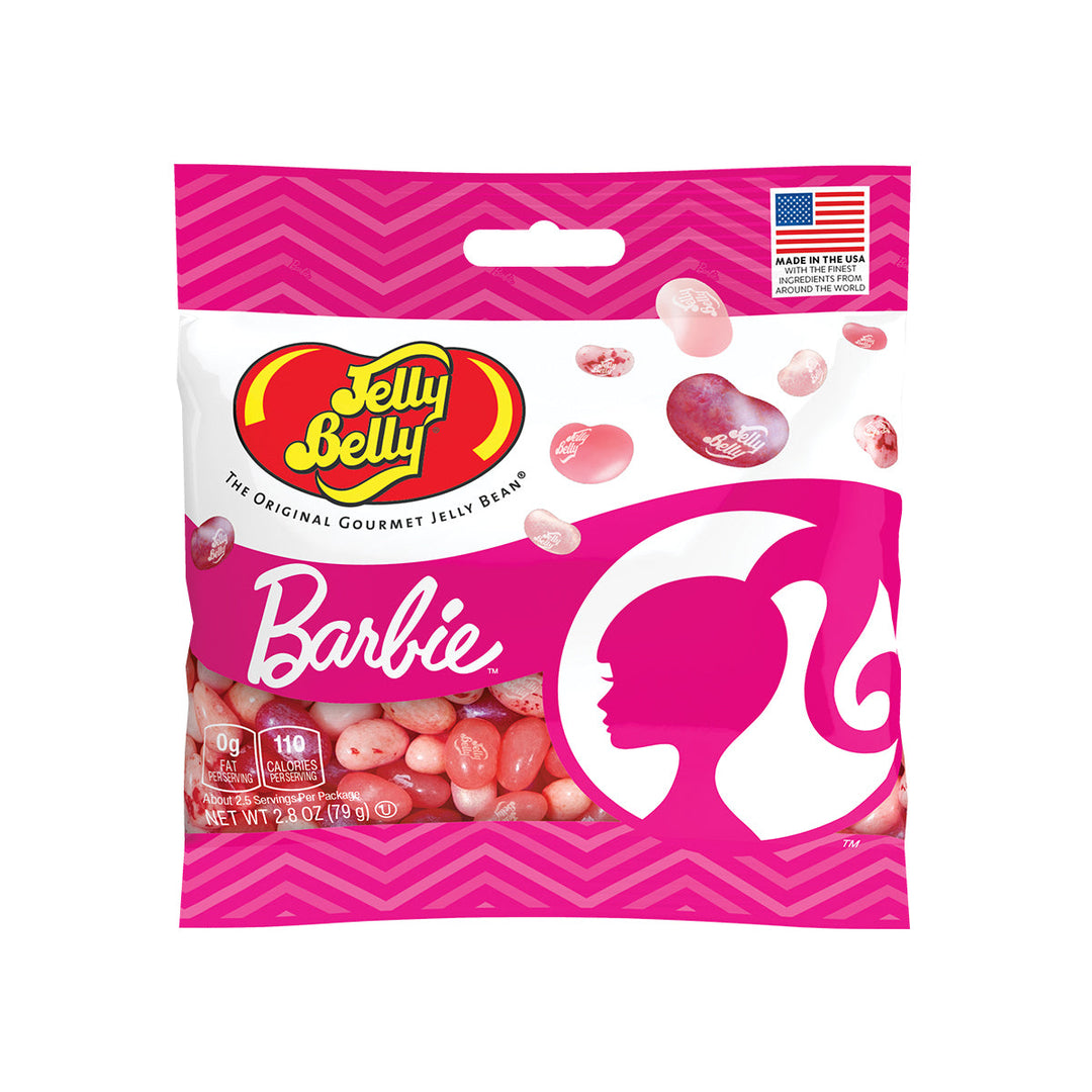 BARBIE JELLY BEAN CANDY Jelly Belly Candy BARBIE JELLY BEAN CANDY Bonjour Fete - Party Supplies