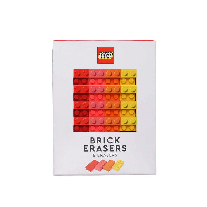 LEGO Brick Erasers (Multicolor) Chronicle Books LEGO Brick Erasers (Multicolor) Bonjour Fete - Party Supplies