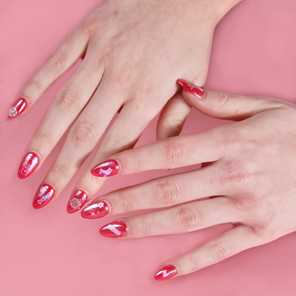 Disco Nail Stickers NPW Disco Nail Stickers Bonjour Fete - Party Supplies