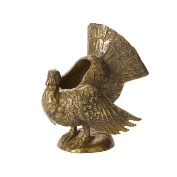 AUTUMN TURKEY VASE Accent Decor Thanksgiving Home Decor AUTUMN TURKEY VASE Bonjour Fete - Party Supplies