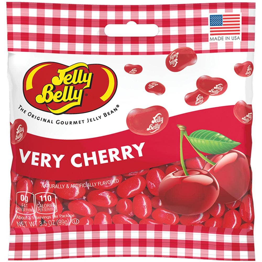 VERY CHERRY JELLY BEANS Cow Crack Wholesale Candy VERY CHERRY JELLY BEANS Bonjour Fete - Party Supplies