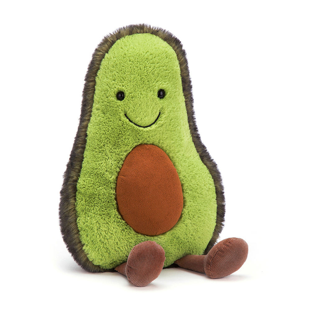AMUSEABLES AVOCADO BY JELLYCAT Jellycat Dolls & Stuffed Animals AMUSEABLES AVOCADO BY JELLYCAT Bonjour Fete - Party Supplies