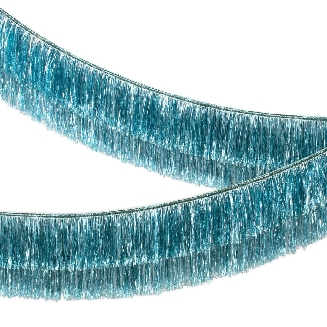 BLUE TINSEL FRINGE GARLAND Meri Meri Garlands & Banners Bonjour Fete - Party Supplies