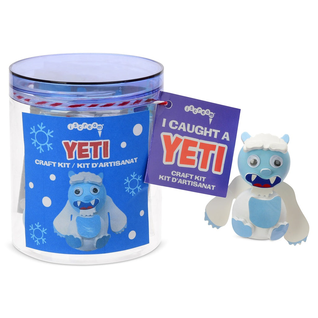 BUILD A YETI CRAFT KIT Iscream Bonjour Fete - Party Supplies