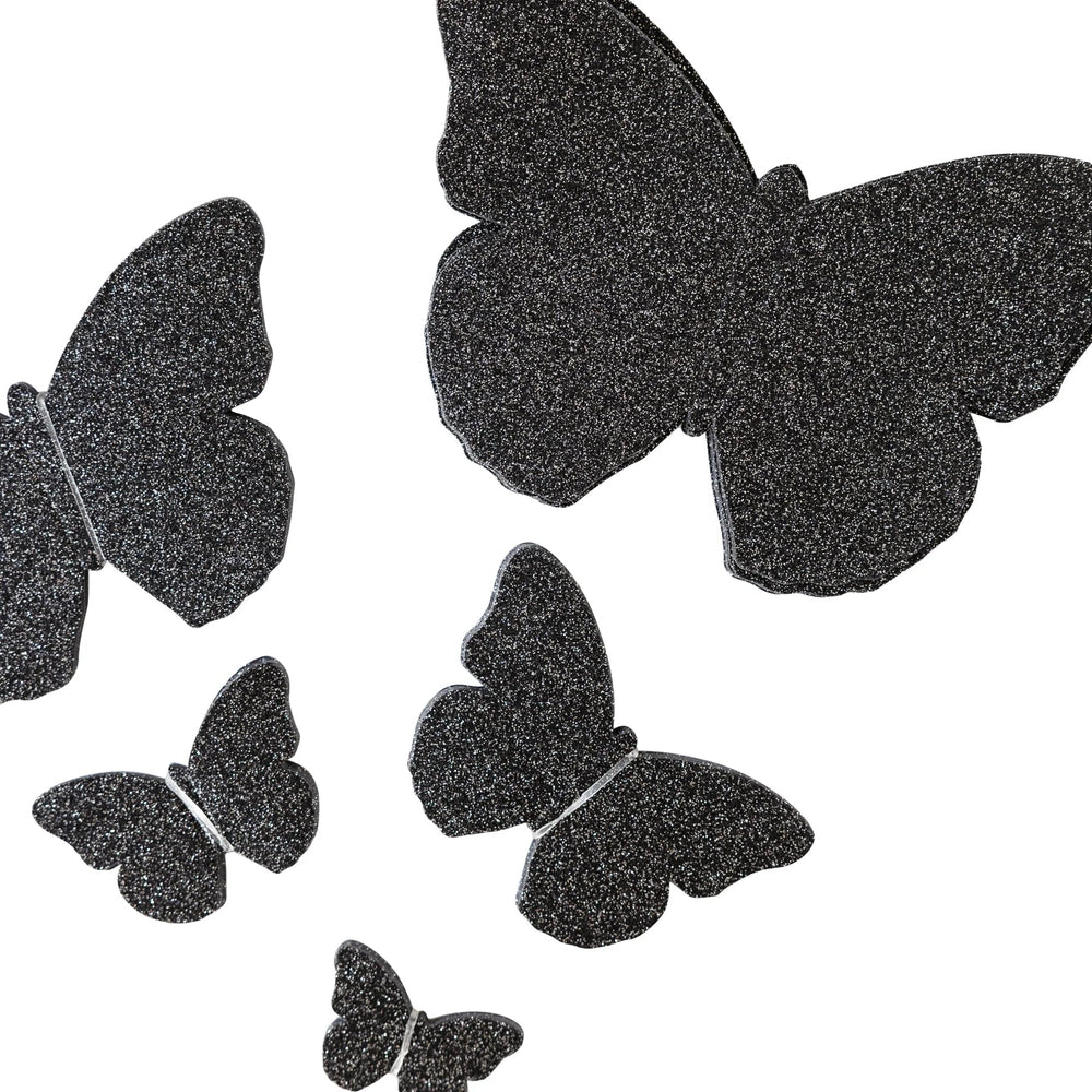 BUTTERFLIES WALL DECOR My Mind’s Eye 0 Faire Bonjour Fete - Party Supplies