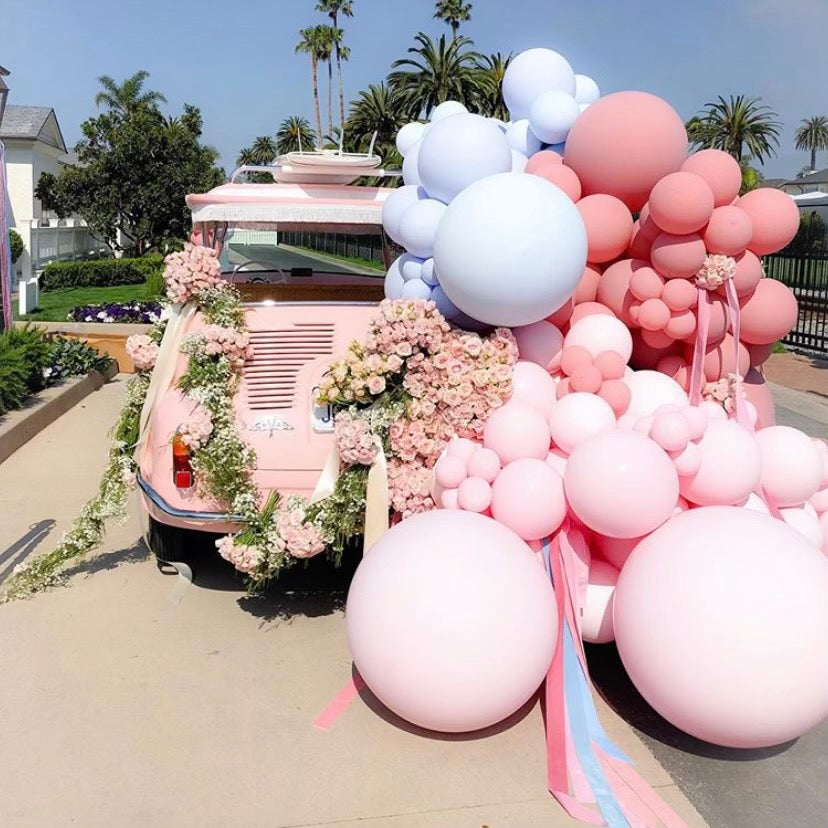 Wedding balloon garland wedding balloon decoration ideas bridal shower balloon decor - Los Angeles balloon installation