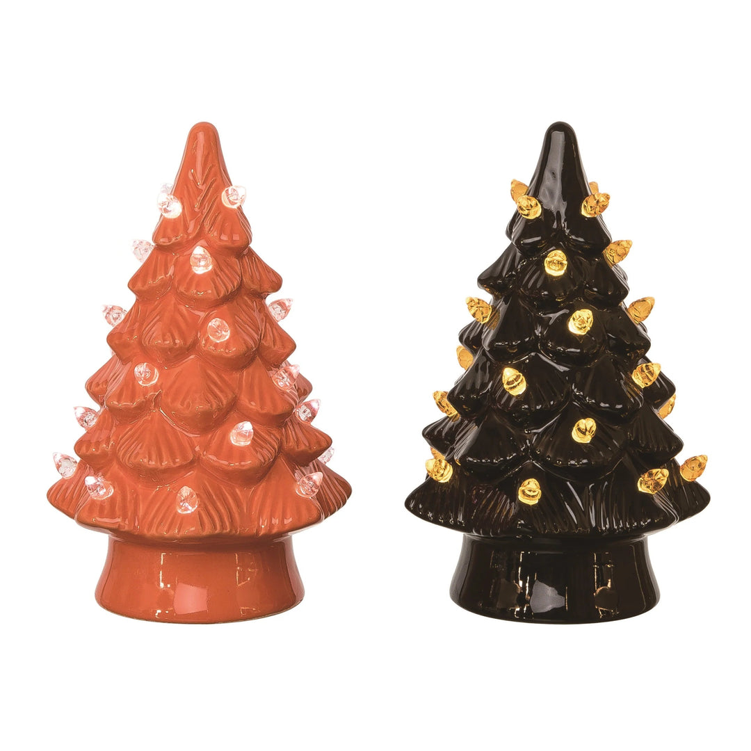 LIGHT UP HALLOWEEN TREE Transpac Bonjour Fete - Party Supplies