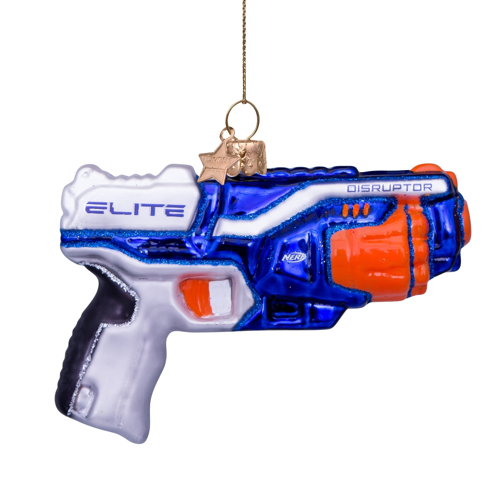 NERF GUN GLASS ORNAMENT Bonjour Fête