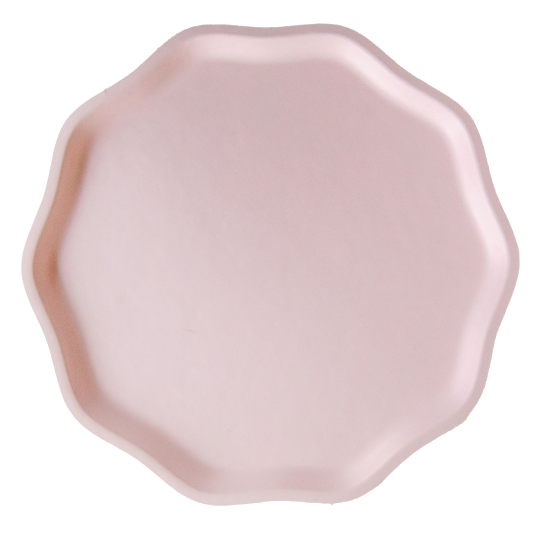 PETAL PINK COMPOSTABLE DINNER PLATES Bonjour Fete Bonjour Fete - Party Supplies