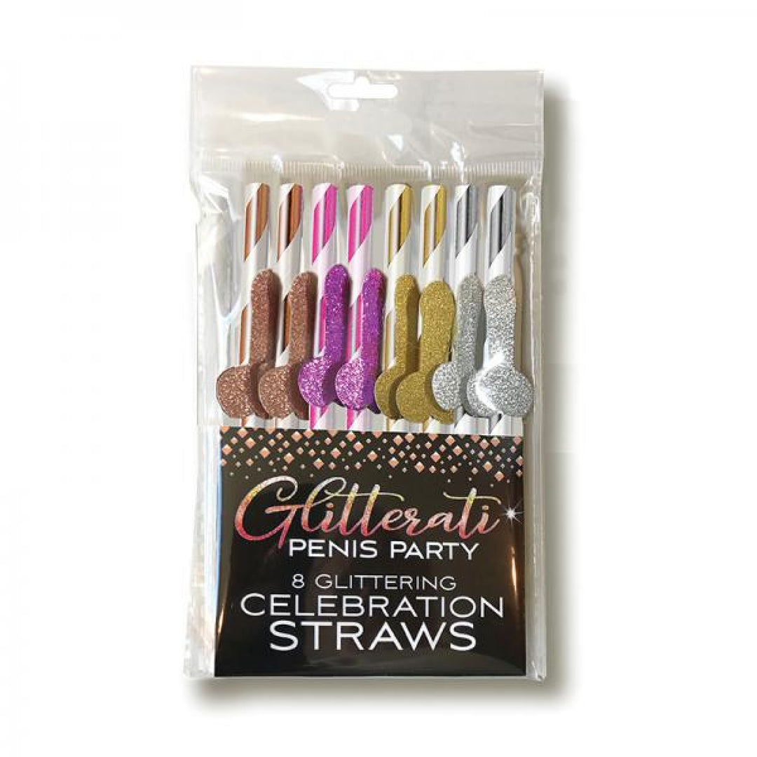 PENIS PARTY STRAWS Glitterati Bonjour Fete - Party Supplies