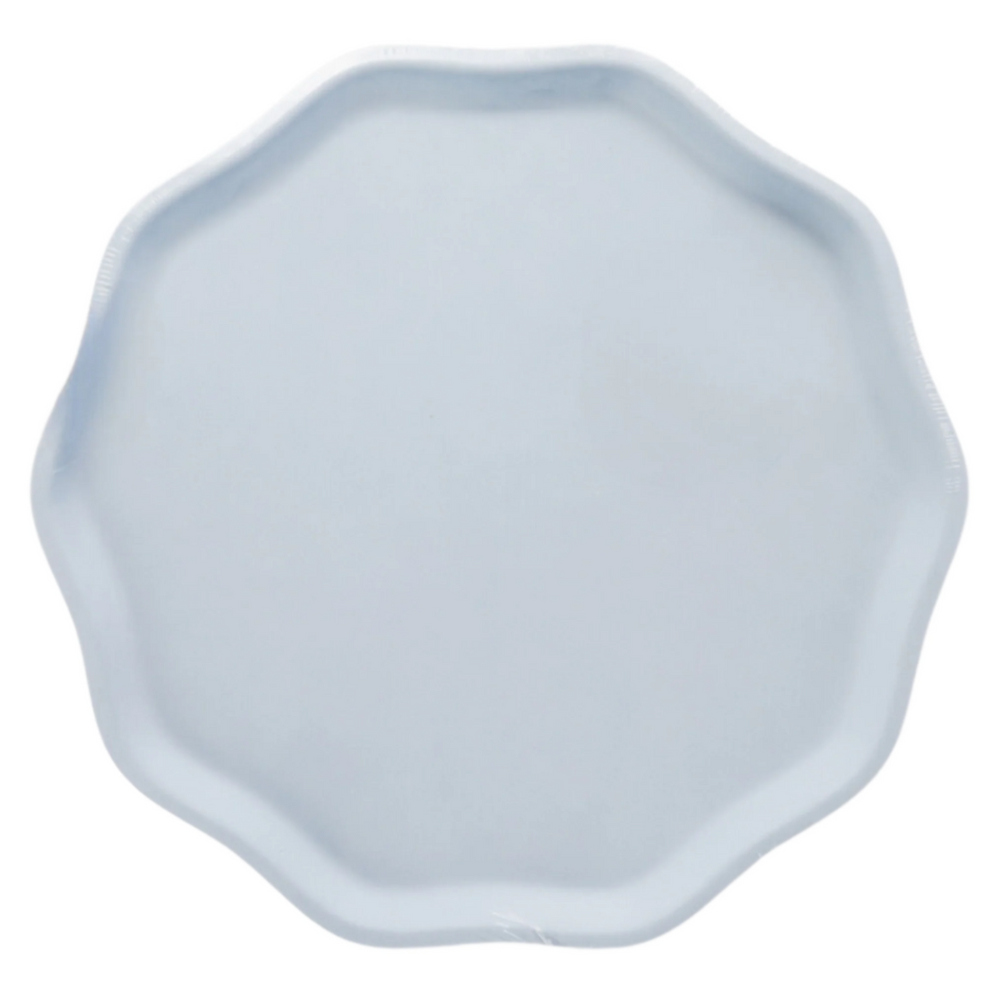 SKY BLUE COMPOSTABLE DINNER PLATES Bonjour Fete Bonjour Fete - Party Supplies
