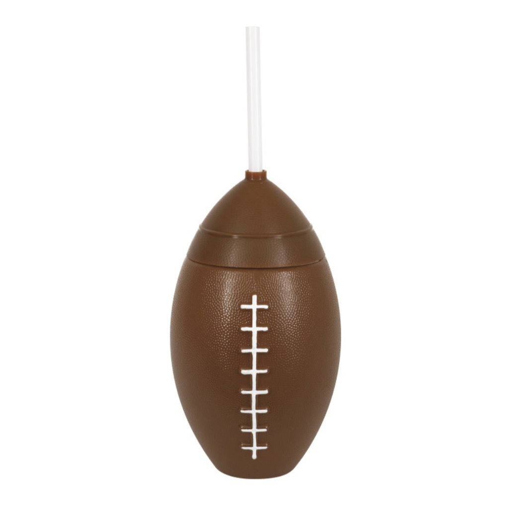 FOOTBALL TUMBLER CUP Unique Cups FOOTBALL TUMBLER CUP Bonjour Fete - Party Supplies