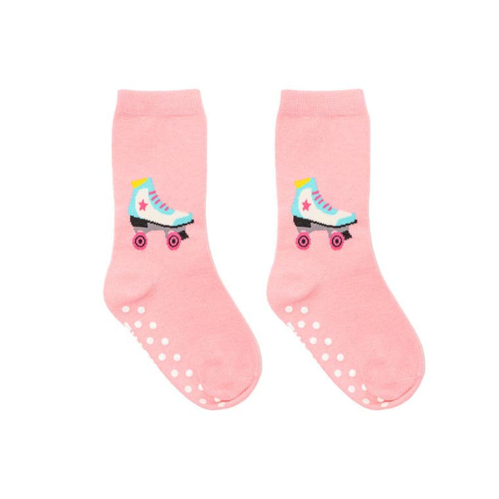 3D Packaged Crew Socks - Kids - Roller Skate - Pink Living Royal 3D Packaged Crew Socks - Kids - Roller Skate - Pink Bonjour Fete - Party Supplies