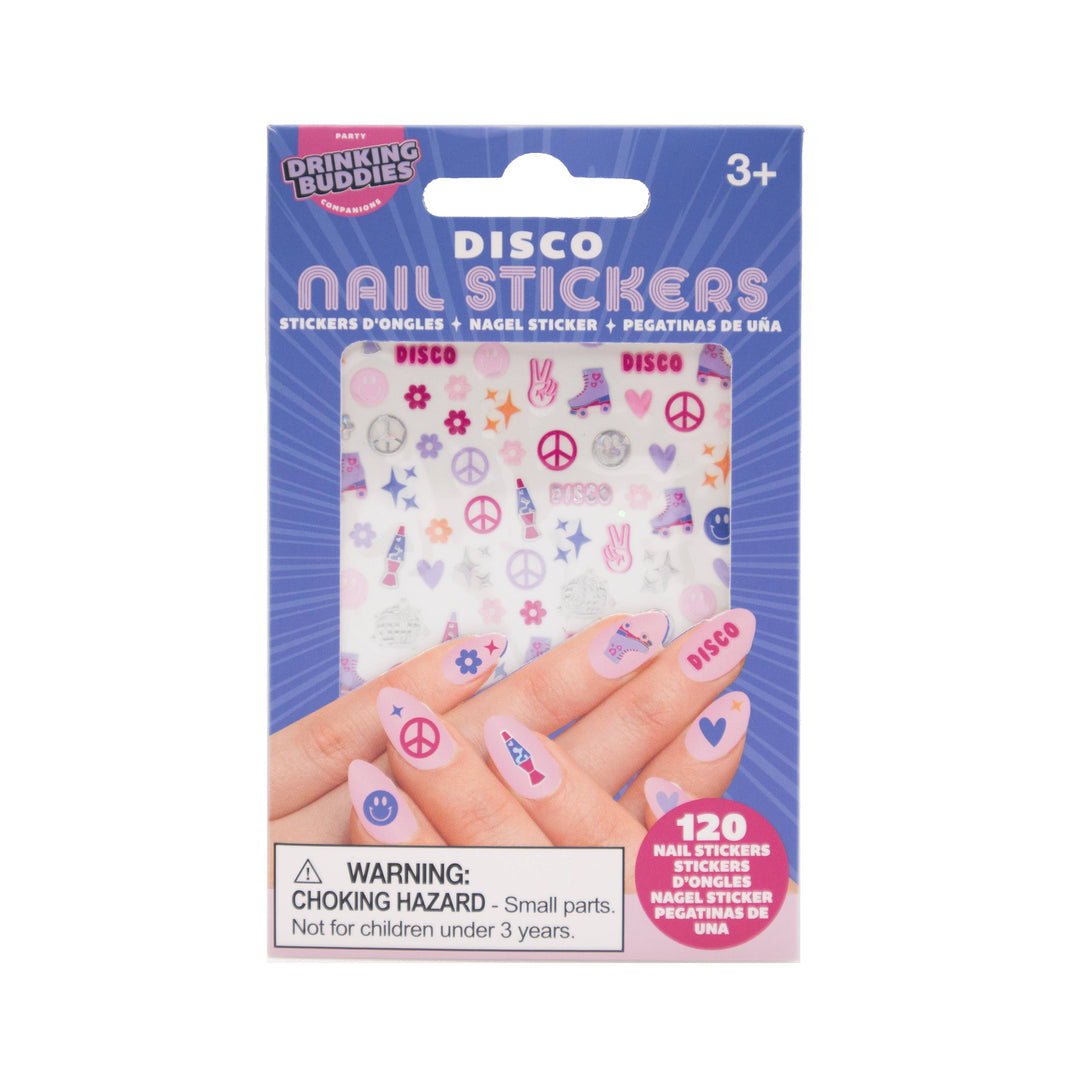 Disco Nail Stickers NPW Disco Nail Stickers Bonjour Fete - Party Supplies