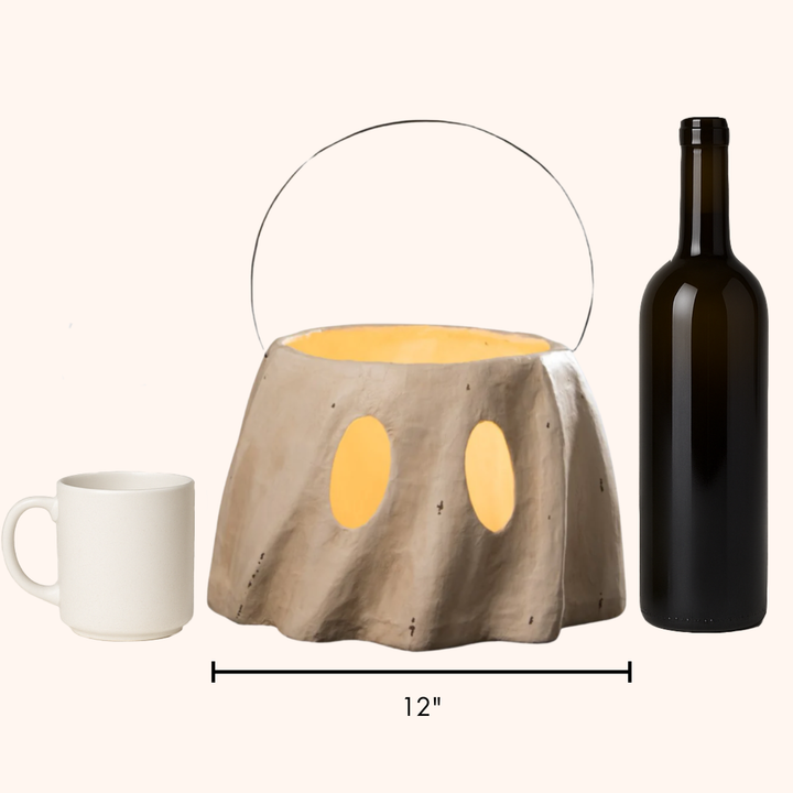 BETHANY LOWE GHOST BUCKET Bethany Lowe Designs Halloween Home Decor Bethany Lowe Ghost Bucket - Vintage Halloween Home Decor | Bonjour Fête Bonjour Fete - Party Supplies