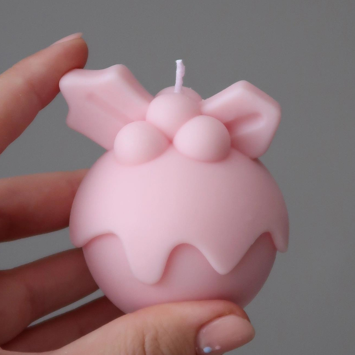Christmas Bauble Soy Candle Bonjour Fete Party Supplies Holiday Bath & Candles