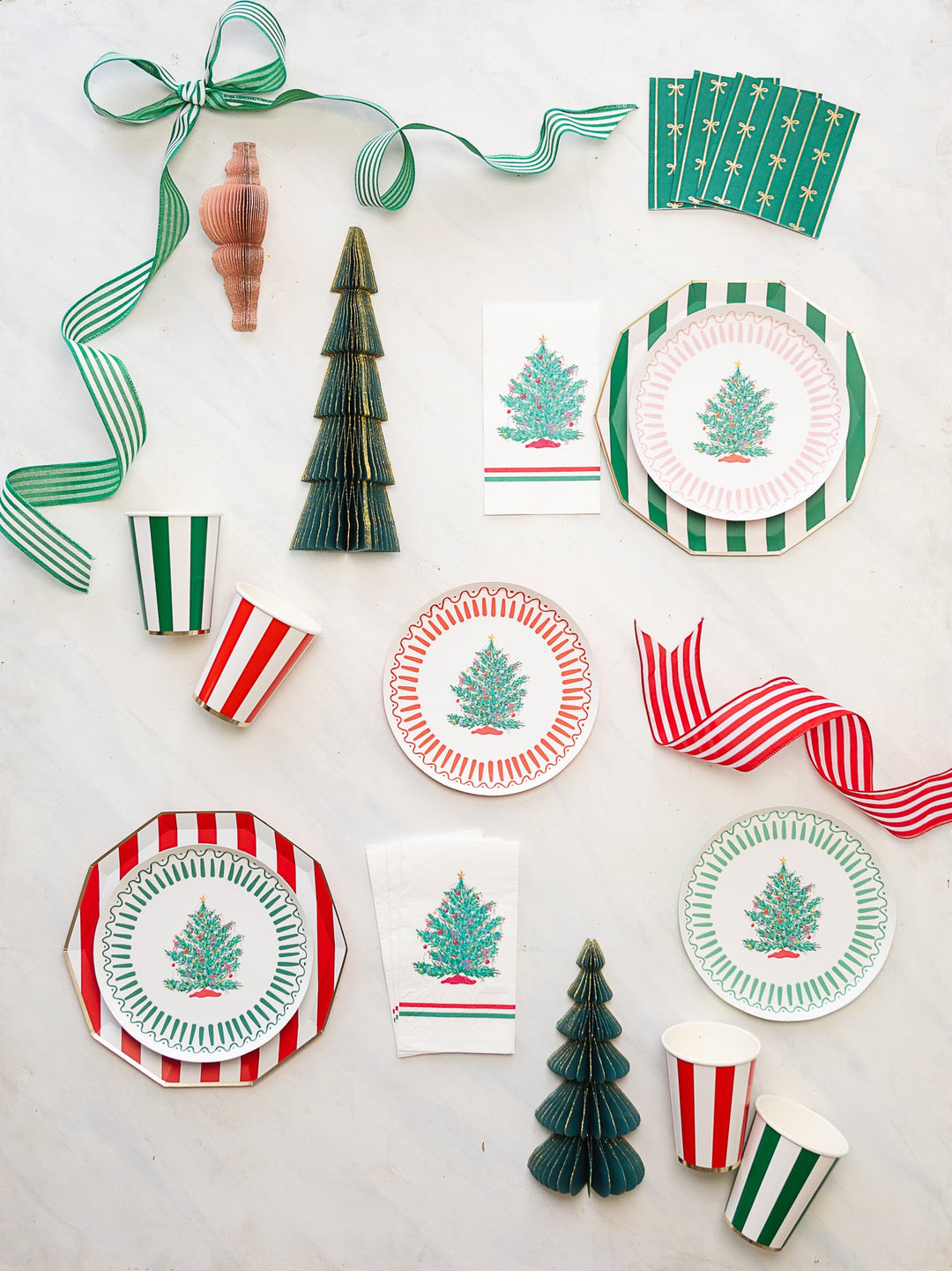 christmas tree party supplies and classic christmas party supplies