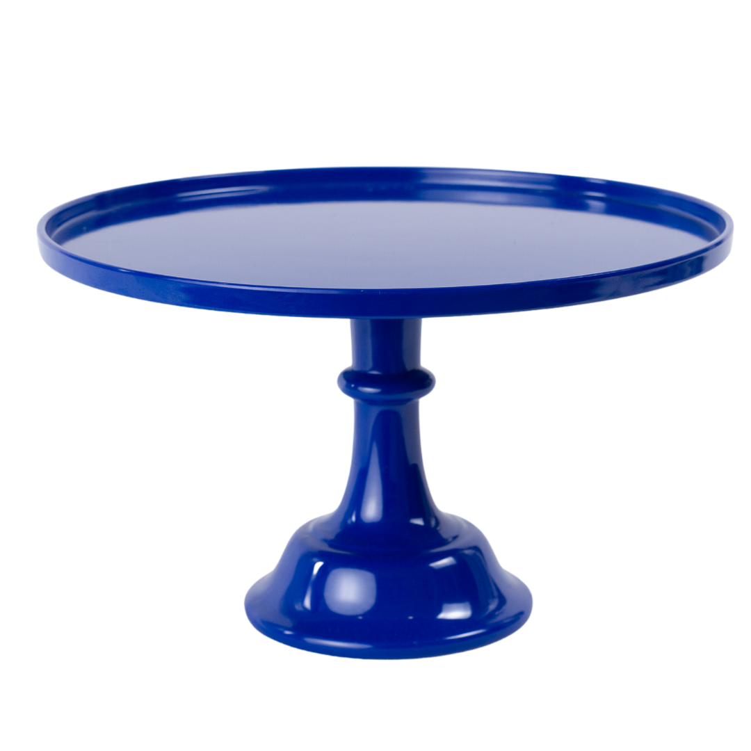 Royal Blue Melamine Cake Stand Bonjour Fete Party Supplies 4th of July Party Supplies