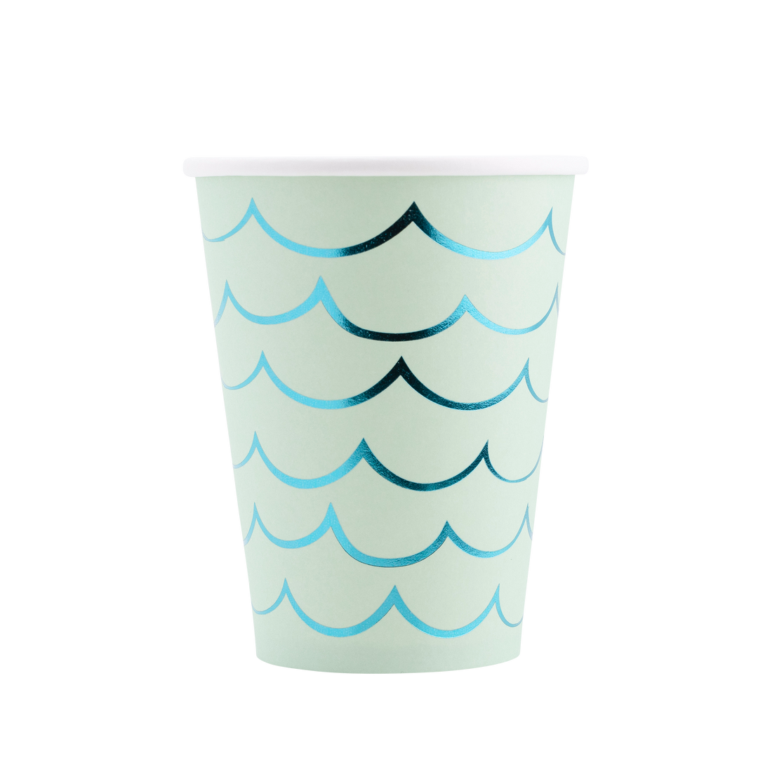 Mermaid Tail Party Cups Bonjour Fete Party Supplies Under The Sea