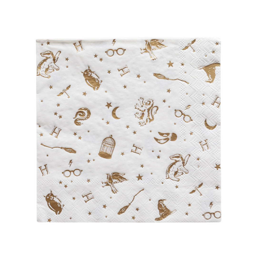 HARRY POTTER X BONJOUR FÊTE HOUSE PRIDE LARGE PARTY NAPKINS Bonjour Fete Plates Bonjour Fete - Party Supplies