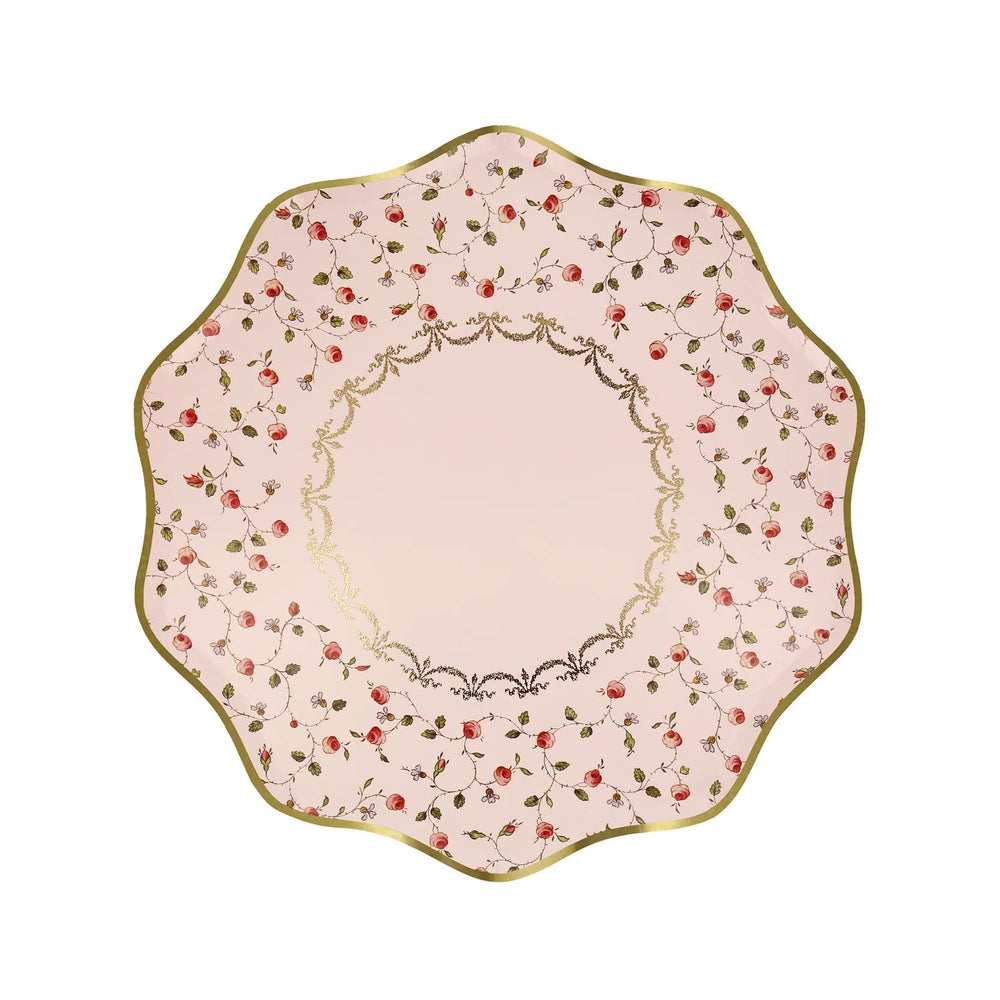 Laudree Paris Rose Bud Plates Bonjour Fete Party Supplies Laduree Party