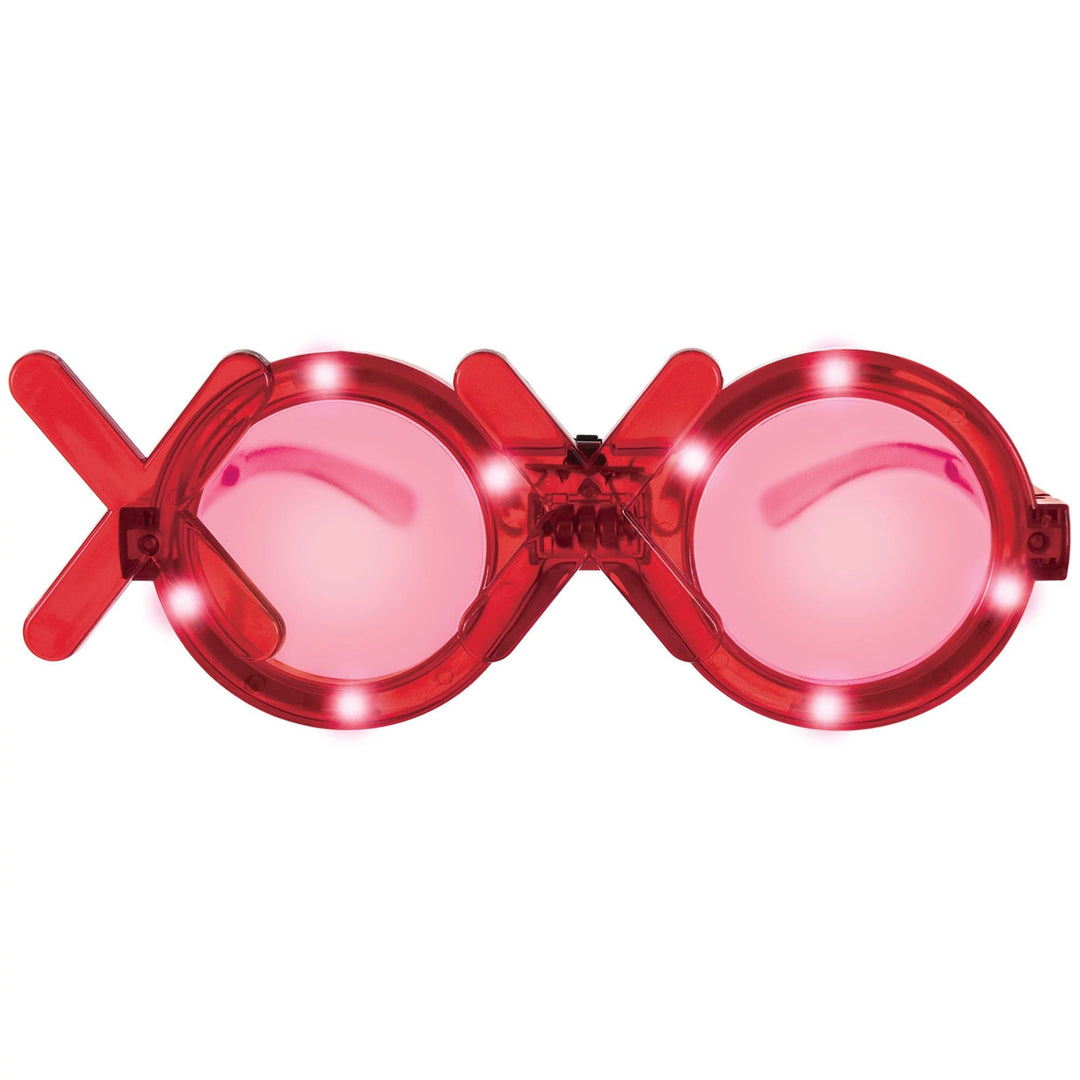 LIGHT UP XOXO GLASSES Amscan Bonjour Fete - Party Supplies