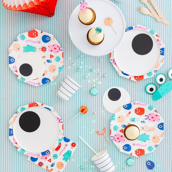 MONSTER PARTY NAPKINS Jollity & Co. + Daydream Society Napkins Bonjour Fete - Party Supplies