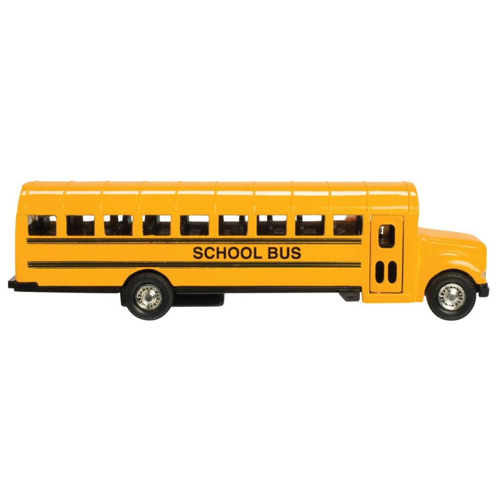METAL SCHOOL BUS TOY Bonjour Fete