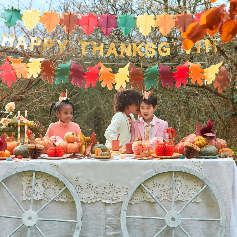 Mixed Thanksgiving Honeycomb Decorations Bonjour Fete Party Supplies Thanksgiving Party Decorations