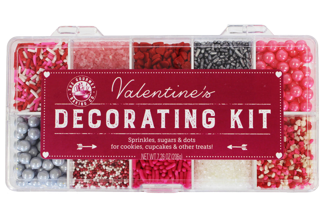 Valentine Decorating Kit 7.64 Oz. Pepper Creek Farms Sprinkles Bonjour Fete - Party Supplies