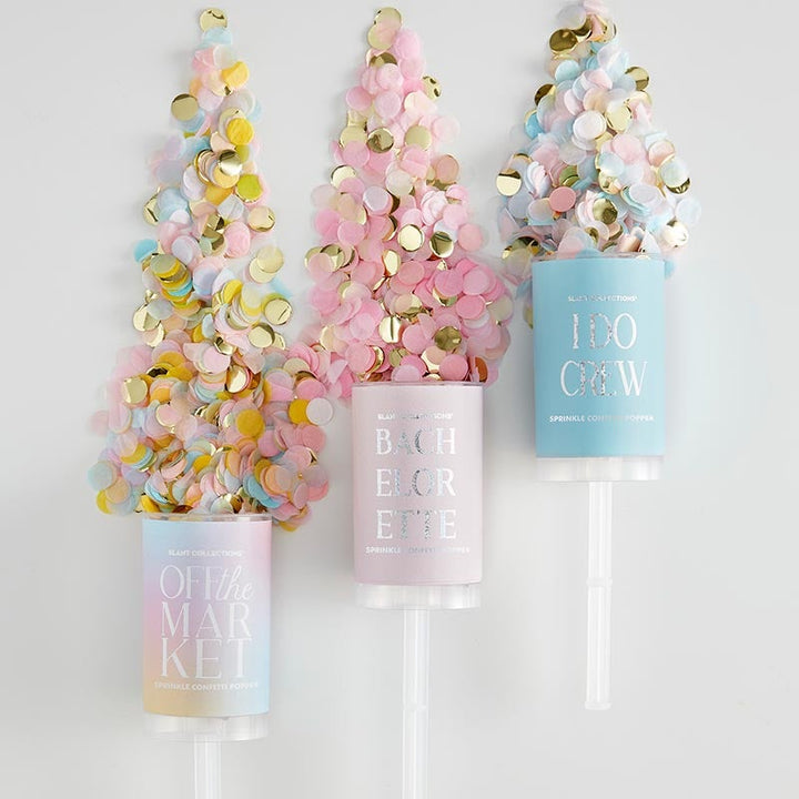 PARTY POPPER - BACHELORETTE Slant Collections by Creative Brands Party Favor Bonjour Fete - Party Supplies