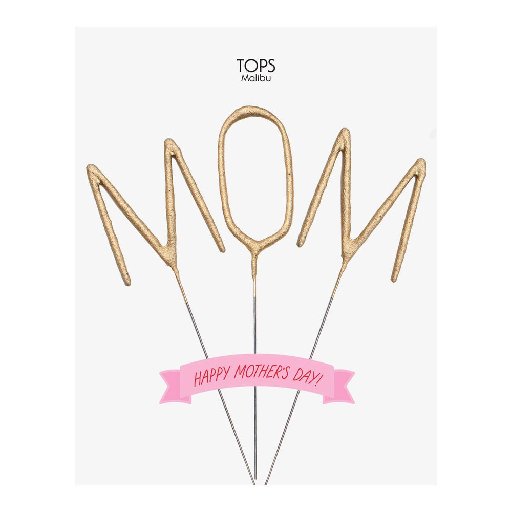 MOM BIG GOLDEN SPARKLER TOPS Malibu Sparkler Bonjour Fete - Party Supplies