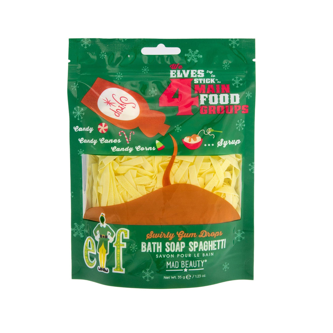 Elf Bath Soap Spaghetti Bonjour Fete Party Supplies Stocking Stuffers & Holiday Party Favors