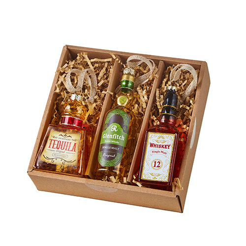 BOX OF SPIRITS ORNAMENTS Raz Bonjour Fete - Party Supplies