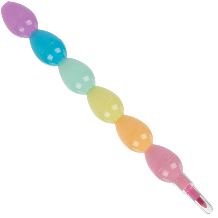 EGG SHAPED CRAYON STACKER Brother Sister Design Studio Easter Crafts & Egg Decorating Bonjour Fete - Party Supplies