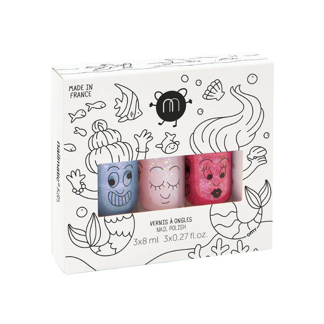 Mermaid Nailmatic USA Kid's Bath Bonjour Fete - Party Supplies
