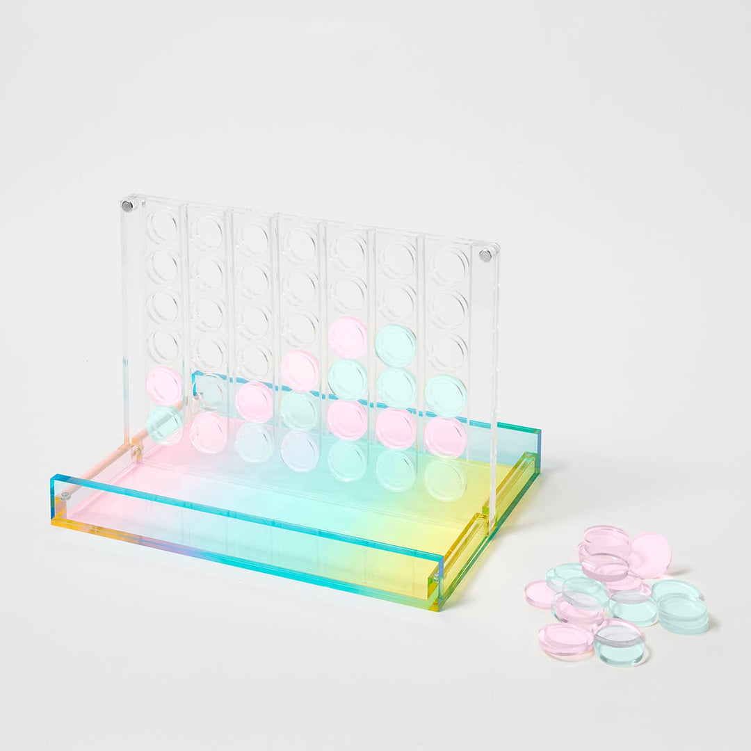 Lucite 4 In A Row Aurora Sunnylife Bonjour Fete - Party Supplies