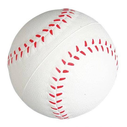 2.5" BASEBALL STRESS BALL La Luna Bella 0 Faire Bonjour Fete - Party Supplies