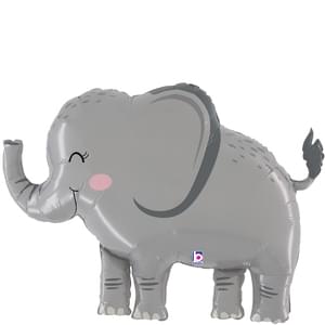ELEPHANT FOIL BALLOON Loftus Bonjour Fete - Party Supplies