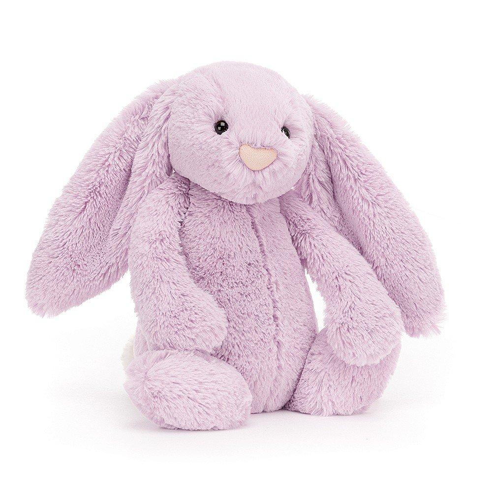 BASHFUL LILAC BUNNY BY JELLYCAT Jellycat Dolls & Stuffies Bonjour Fete - Party Supplies