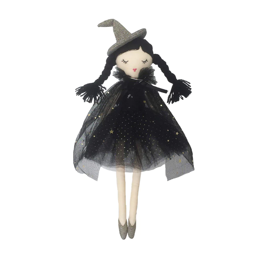 CASSANDRA WITCH DOLL Mon Ami Toys Bonjour Fete - Party Supplies